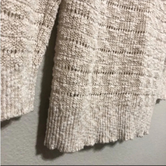 American Eagle Open Knit Long-Line Tunic Sweater - Picture 3 of 5